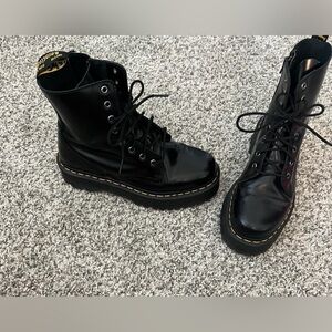Dr. Martens Jadon Platform Boots | Patent Leather | Women’s 9 | Worn Once